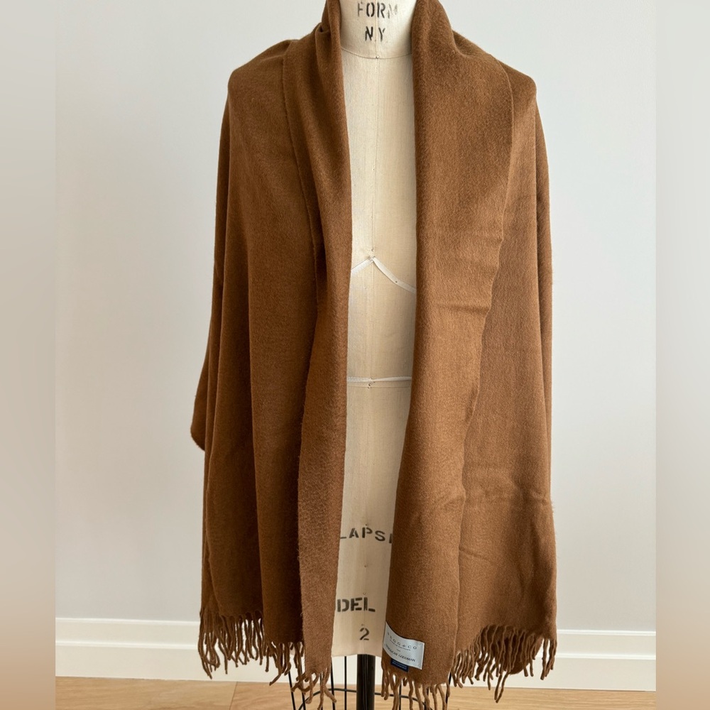 Begg & Co. x Bergdorf Goodman oversize cashmere stole
